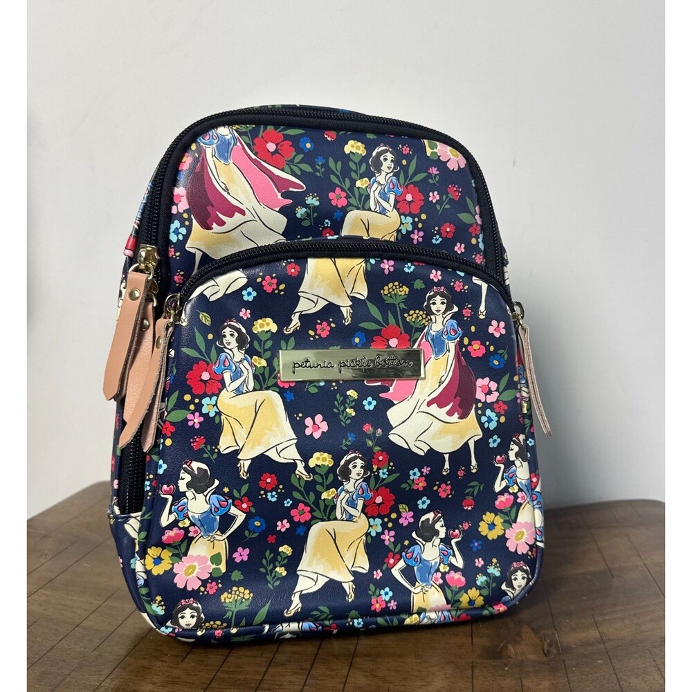 Petunia Pickle Bottom Disney Snow White Sling Bag Crossbody Floral Travel Purse